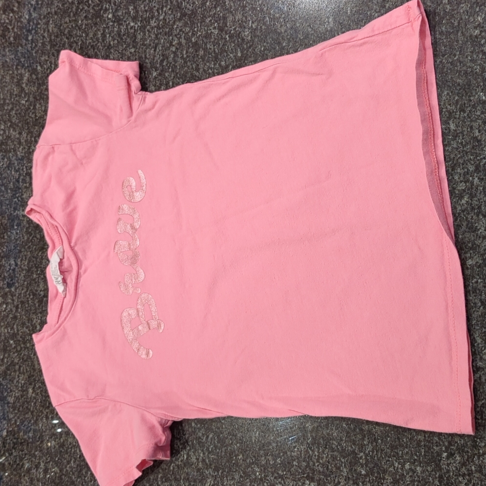 H&M Pink Brave T-shirt, Size 6x/7